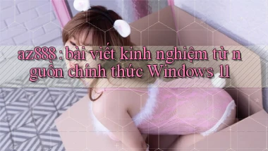 az888 bài viết kinh nghiệm từ nguồn chính thức Windows 11