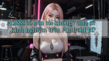 Az888 có nên tải không chia sẻ kinh nghiệm trên Android 14