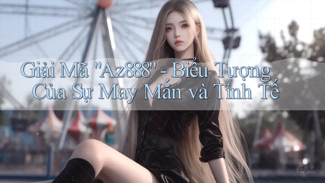 Giải Mã “Az888” - Biểu Tượng Của Sự May Mắn và Tinh Tế