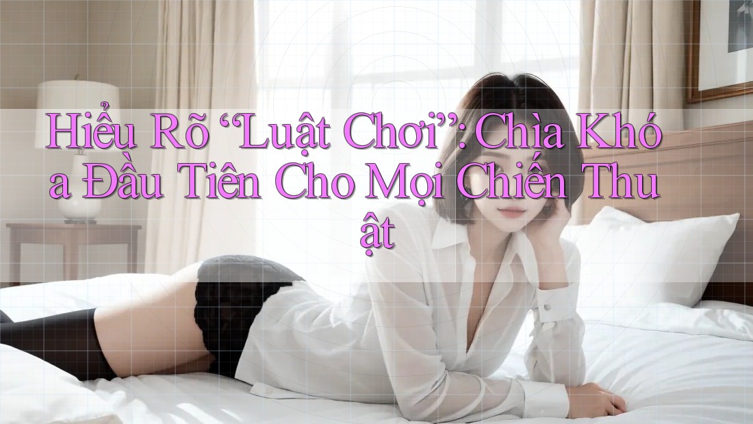 Hiểu Rõ “Luật Chơi”: Chìa Khóa Đầu Tiên Cho Mọi Chiến Thuật