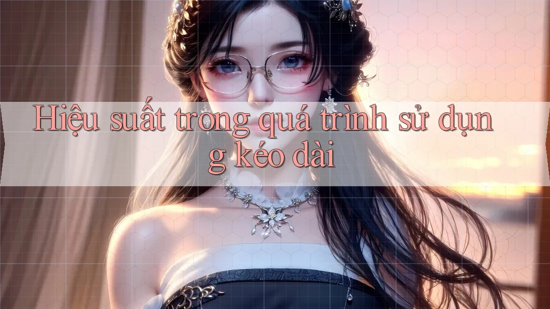 Hiệu suất trong quá trình sử dụng kéo dài Hiệu suất trong quá trình sử dụng kéo dài