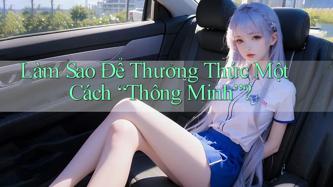 Làm Sao Để Thưởng Thức Một Cách “Thông Minh”? Làm Sao Để Thưởng Thức Một Cách “Thông Minh”?