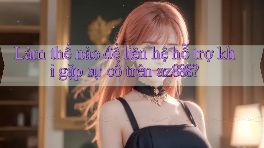 Làm thế nào để liên hệ hỗ trợ khi gặp sự cố trên az888? Làm thế nào để liên hệ hỗ trợ khi gặp sự cố trên az888?