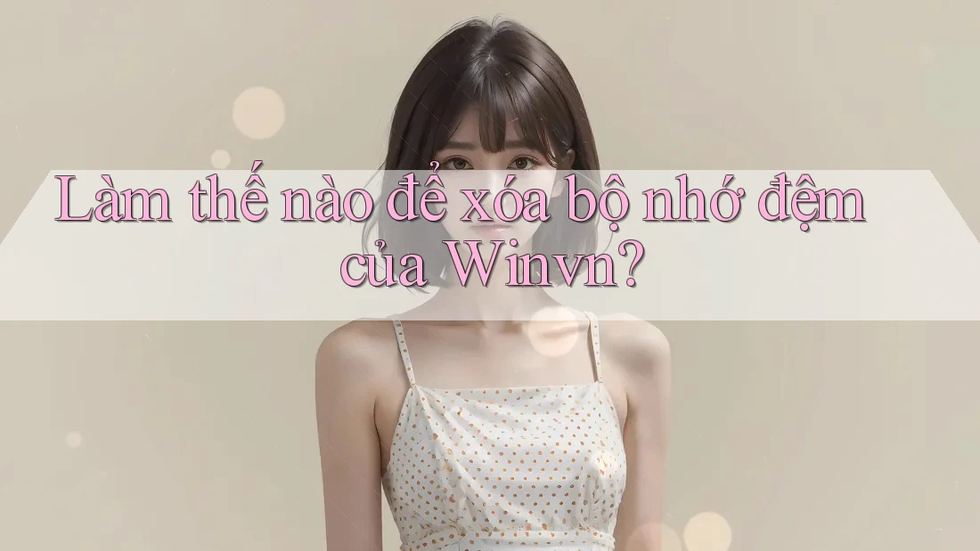 Làm thế nào để xóa bộ nhớ đệm của Winvn? Làm thế nào để xóa bộ nhớ đệm của Winvn?