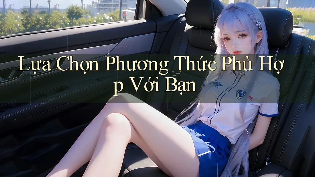 Lựa Chọn Phương Thức Phù Hợp Với Bạn Lựa Chọn Phương Thức Phù Hợp Với Bạn