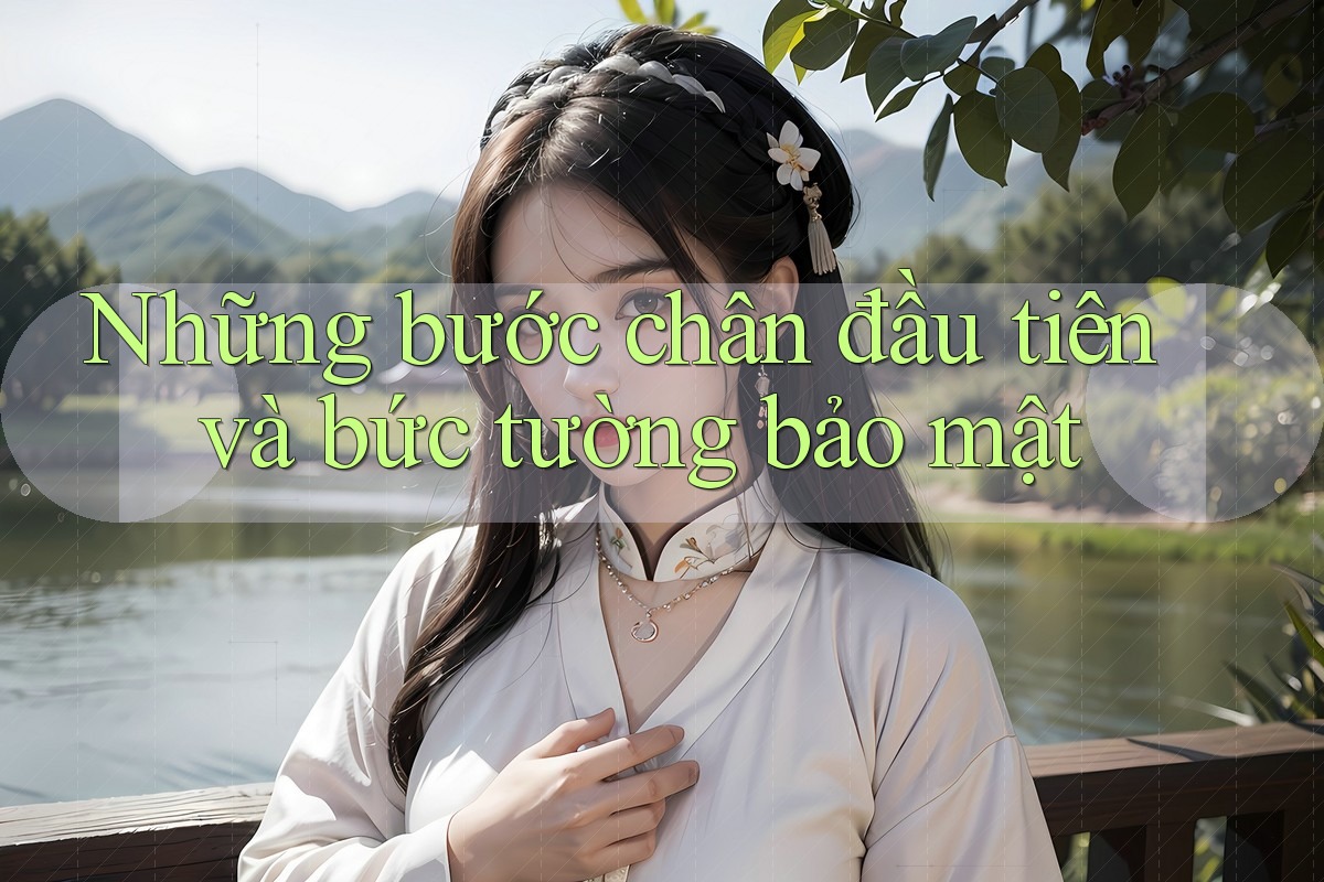 Những bước chân đầu tiên và bức tường bảo mật Những bước chân đầu tiên và bức tường bảo mật