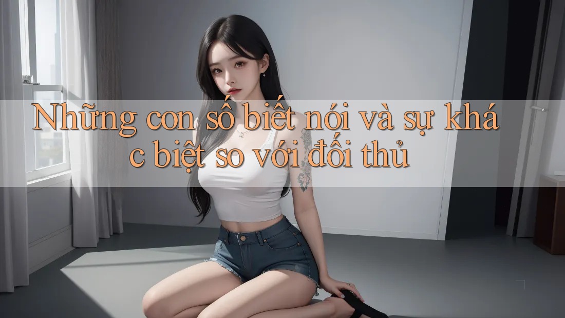 Những con số biết nói và sự khác biệt so với đối thủ Những con số biết nói và sự khác biệt so với đối thủ