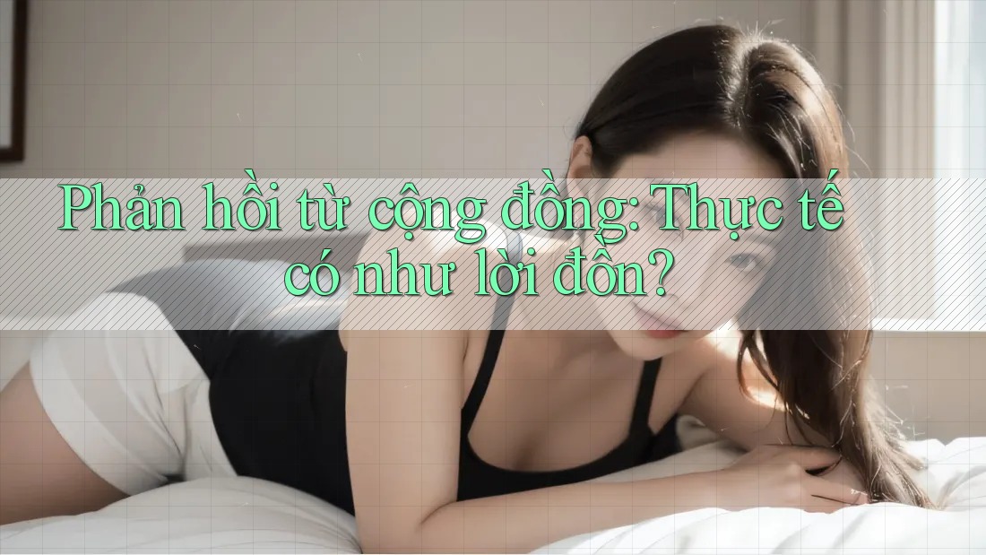 Phản hồi từ cộng đồng: Thực tế có như lời đồn? Phản hồi từ cộng đồng: Thực tế có như lời đồn?