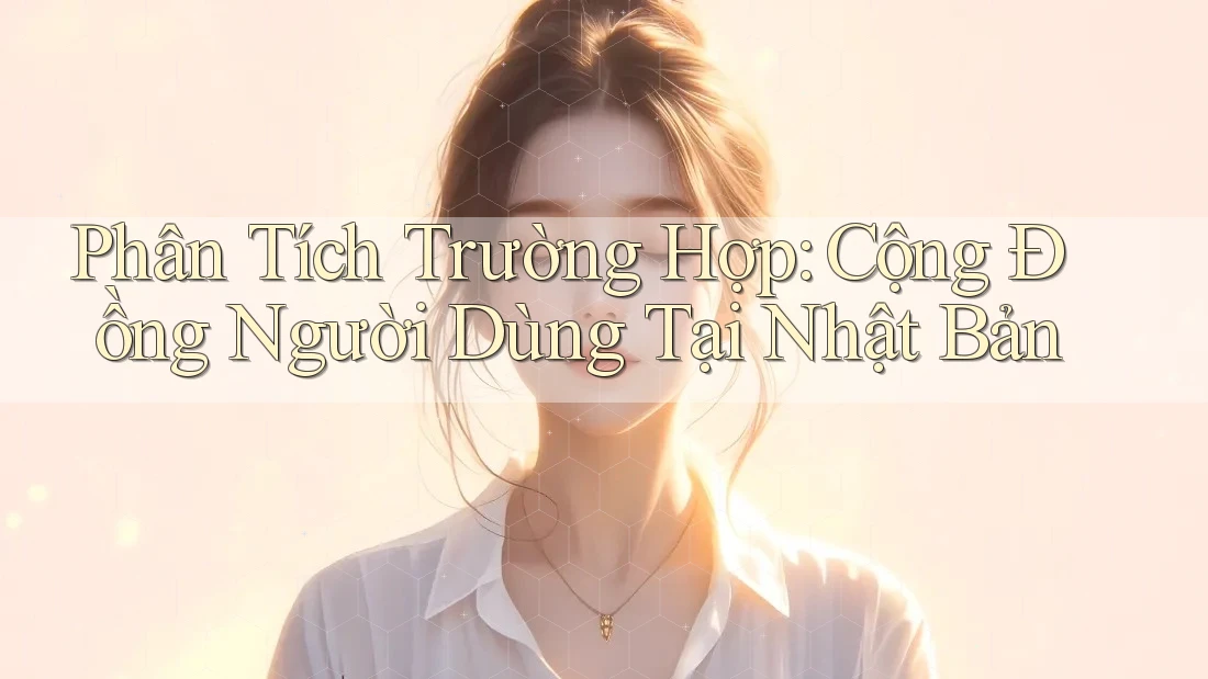 Phân Tích Trường Hợp: Cộng Đồng Người Dùng Tại Nhật Bản