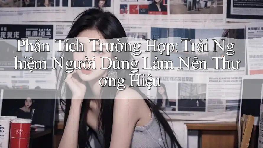 Phân Tích Trường Hợp: Trải Nghiệm Người Dùng Làm Nên Thương Hiệu Phân Tích Trường Hợp: Trải Nghiệm Người Dùng Làm Nên Thương Hiệu