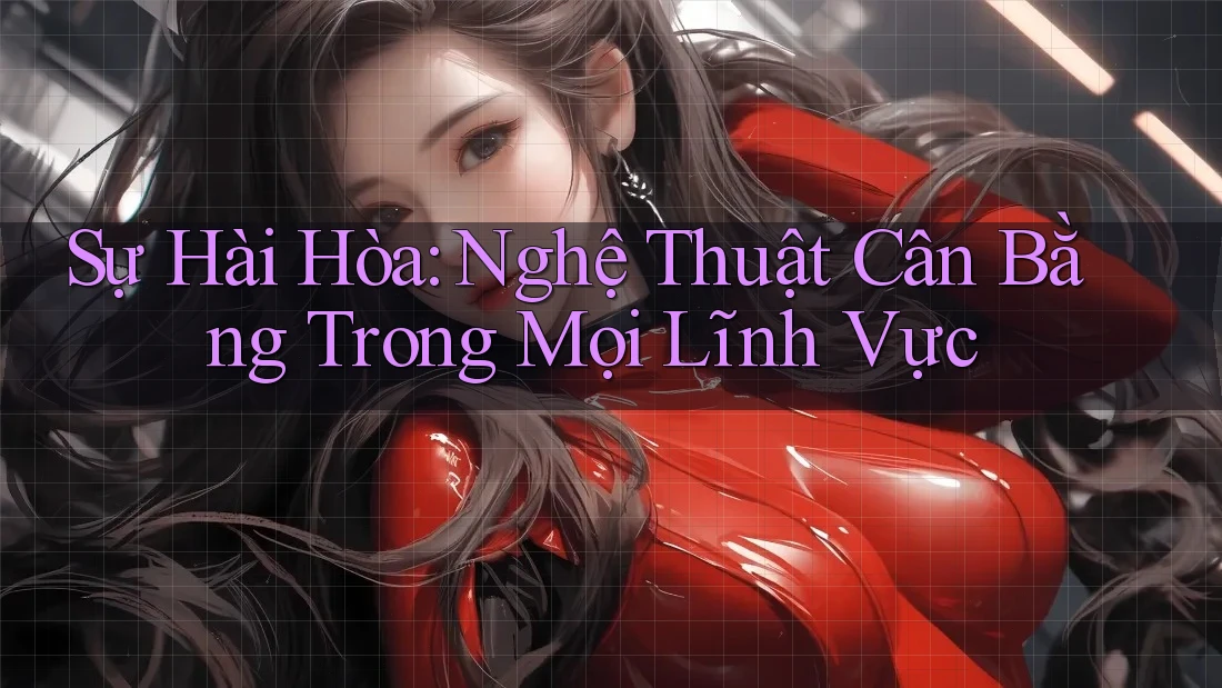 Sự Hài Hòa: Nghệ Thuật Cân Bằng Trong Mọi Lĩnh Vực