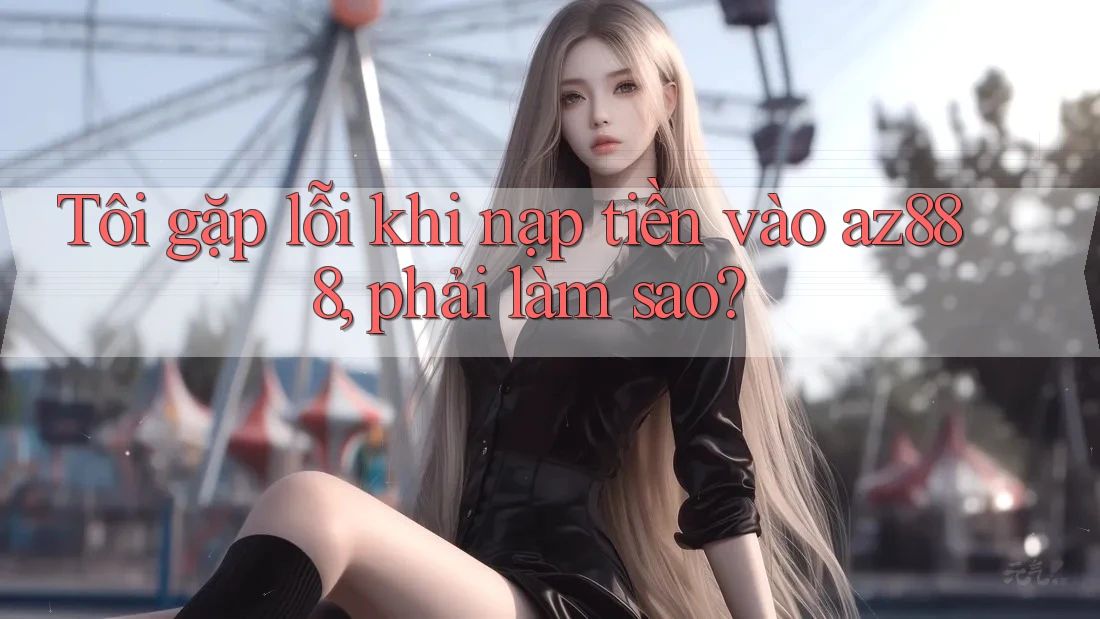 Tôi gặp lỗi khi nạp tiền vào az888, phải làm sao?