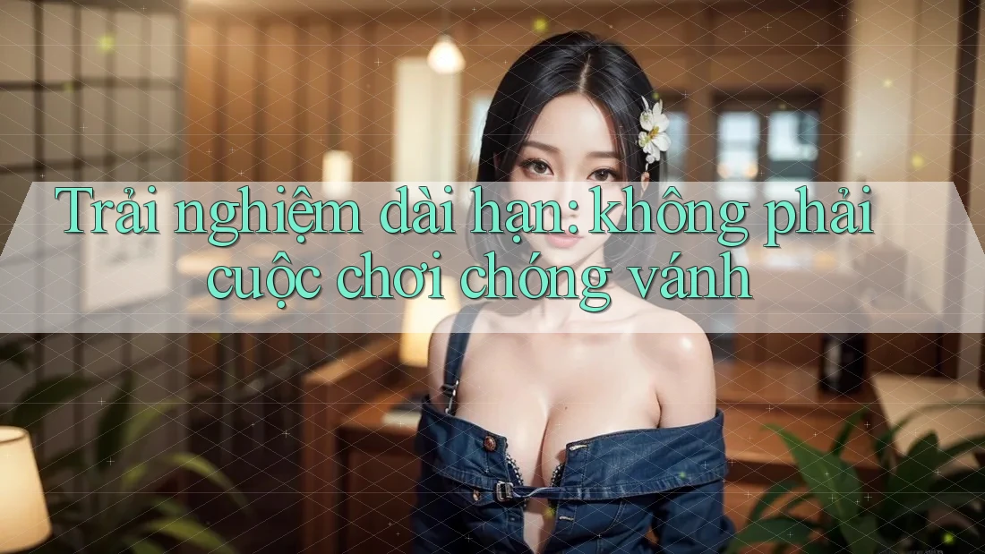 Trải nghiệm dài hạn: không phải cuộc chơi chóng vánh Trải nghiệm dài hạn: không phải cuộc chơi chóng vánh