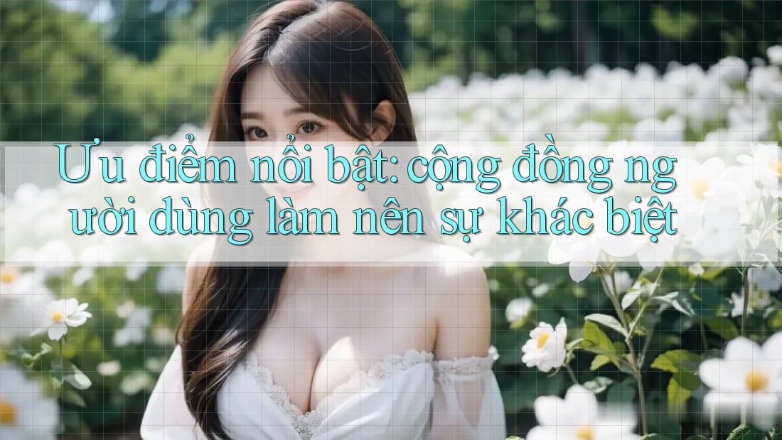 Ưu điểm nổi bật: cộng đồng người dùng làm nên sự khác biệt